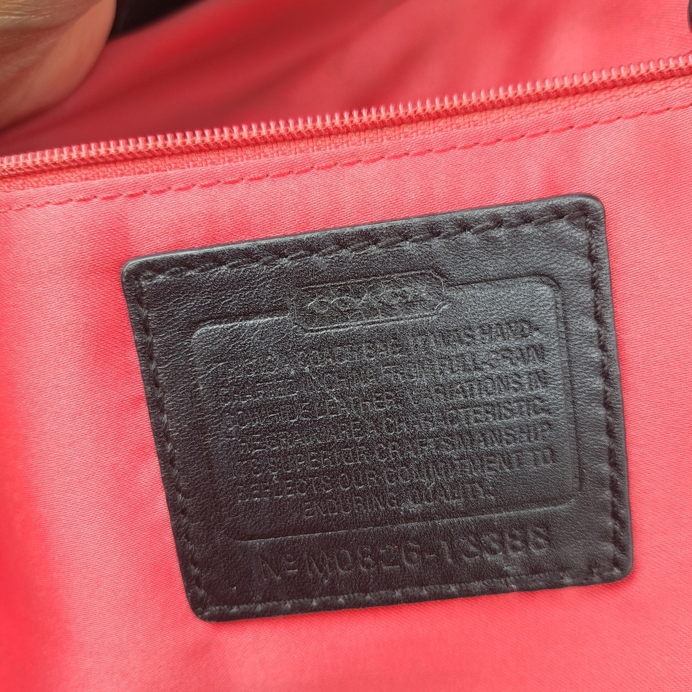 Coach Bonnie Foldover Leather Bag - Picture 4 of 7